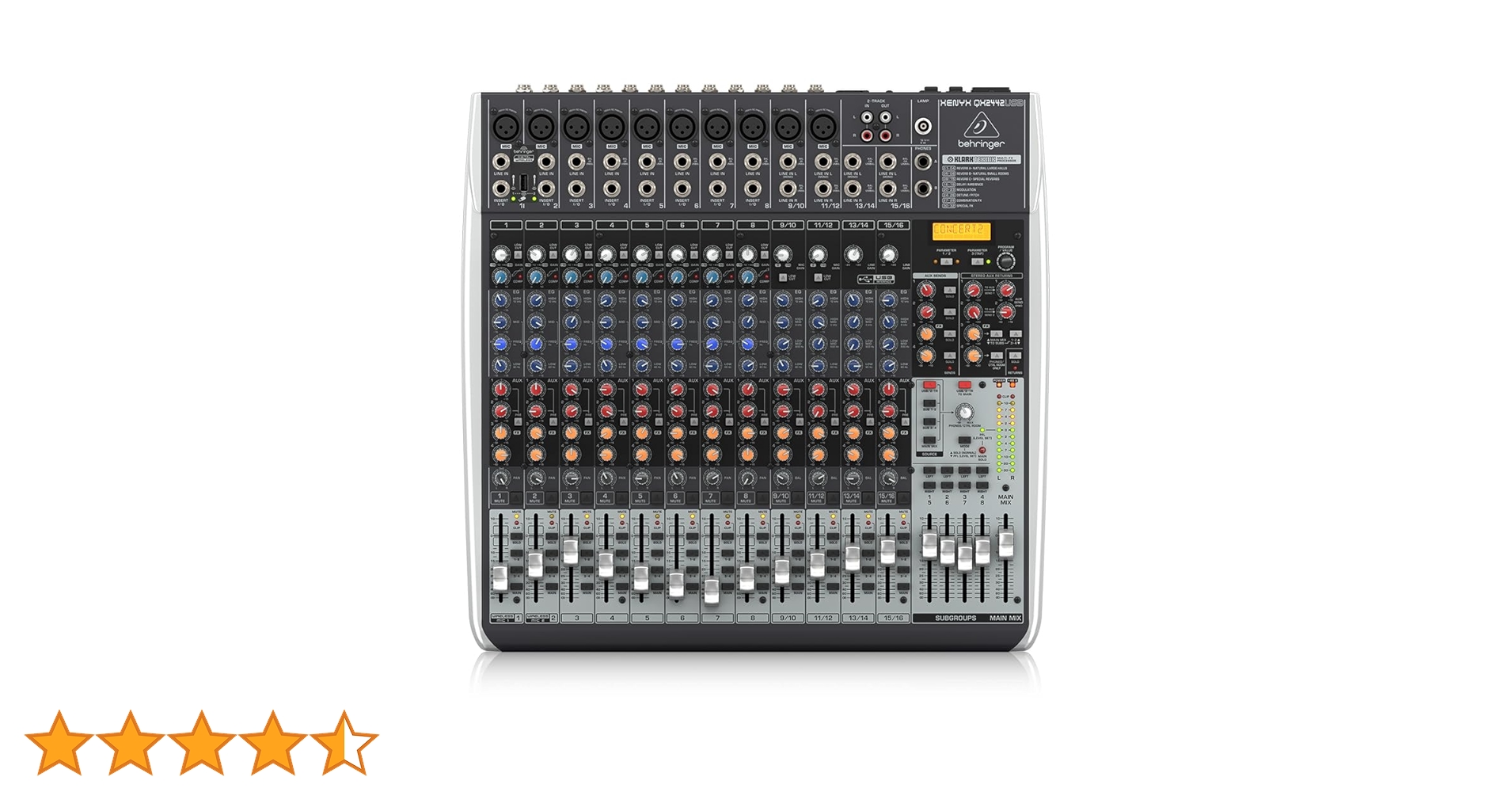 Amazon | BEHRINGER ベリンガー QX2442USB マルチエフェクター搭載USB